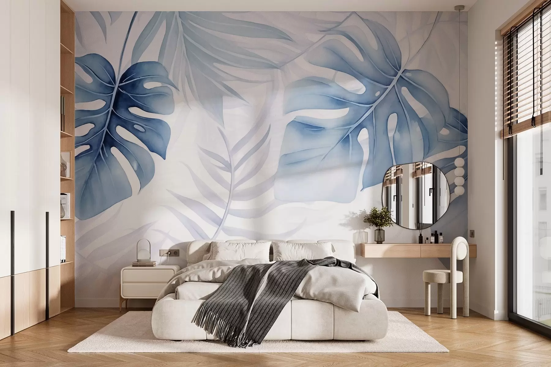 Fototapet Tropiska löv w03513