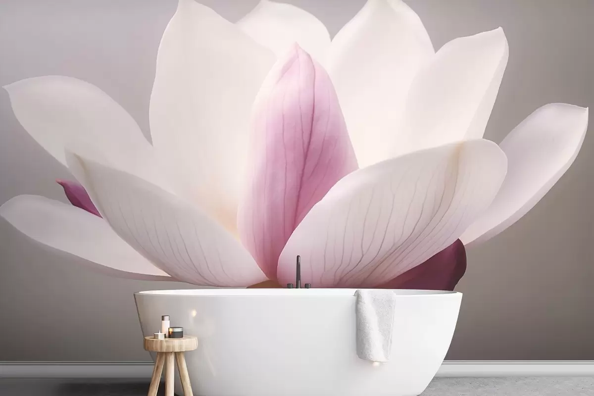 Fototapet Snygg stor blomma w03644
