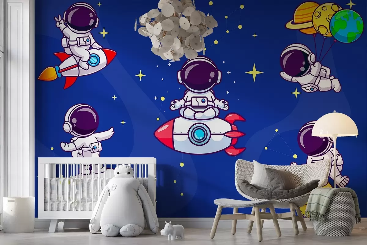 Fototapet Astronauter w03682