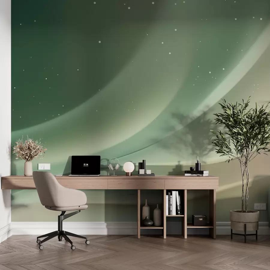 Fototapet Abstrakta vågor Aurora w03751