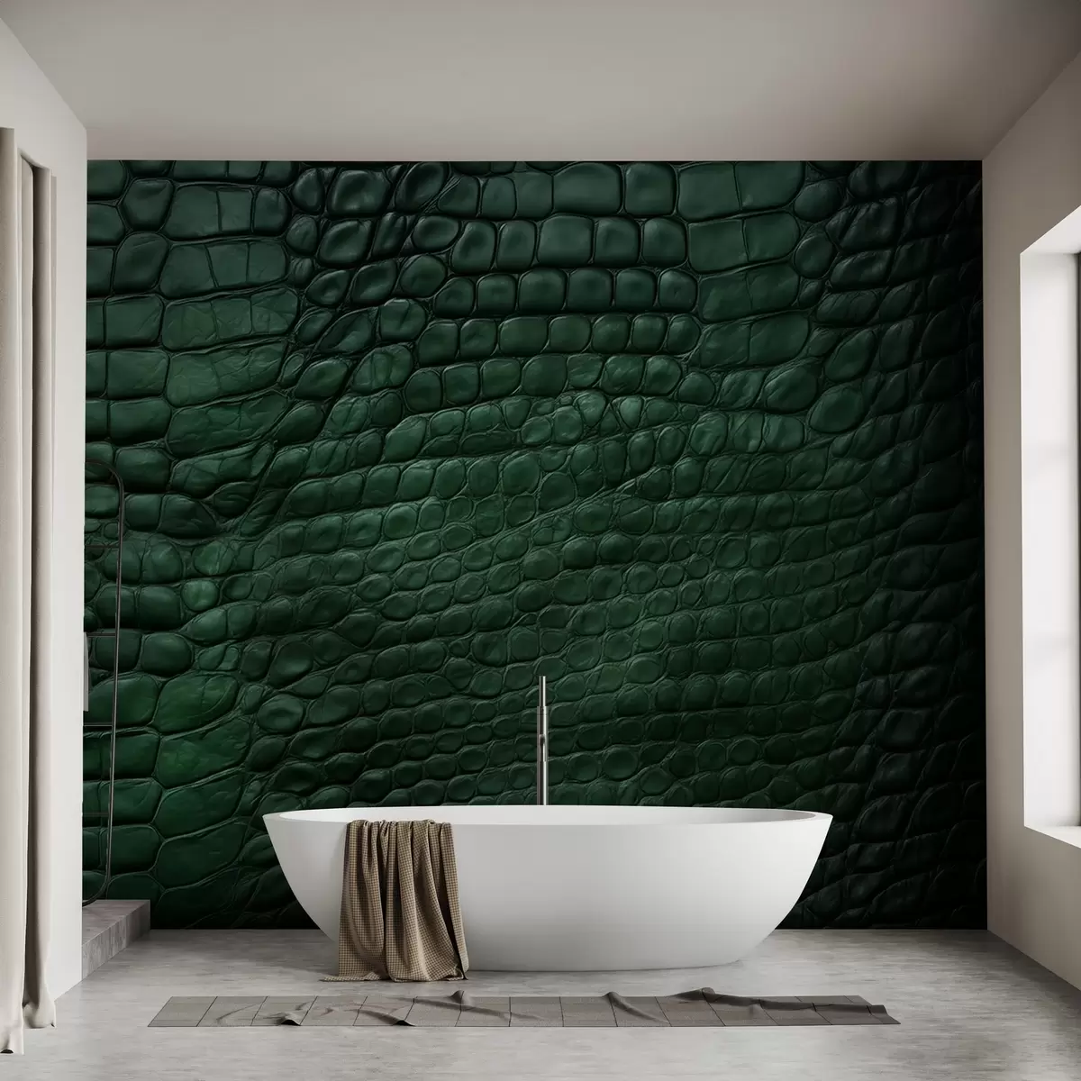 Fototapet Imitation av djurhud som dras w03818