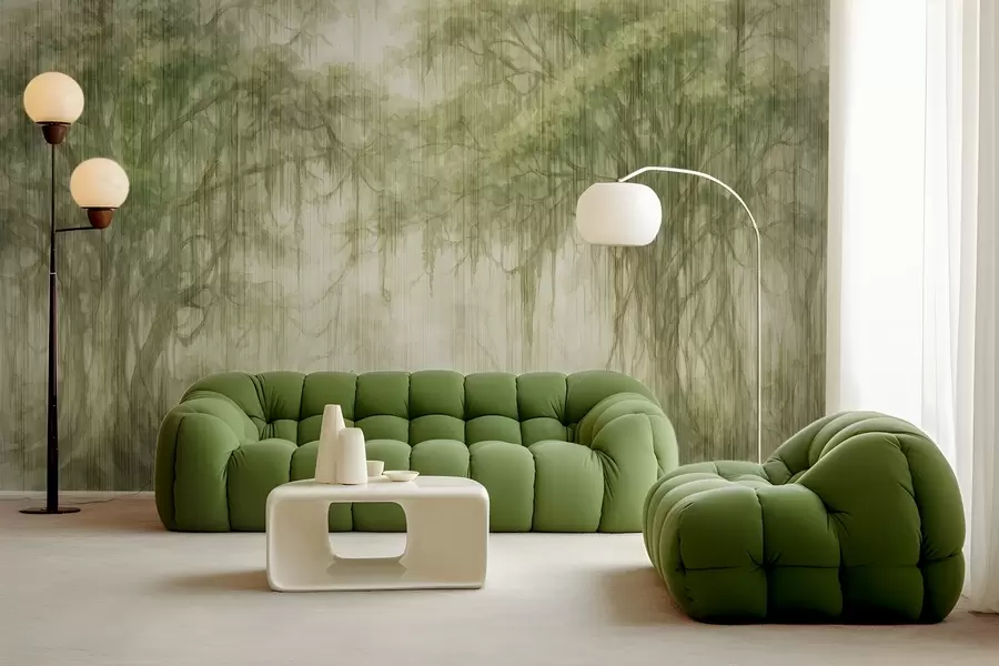 Fototapet Abstrakta träd w03819