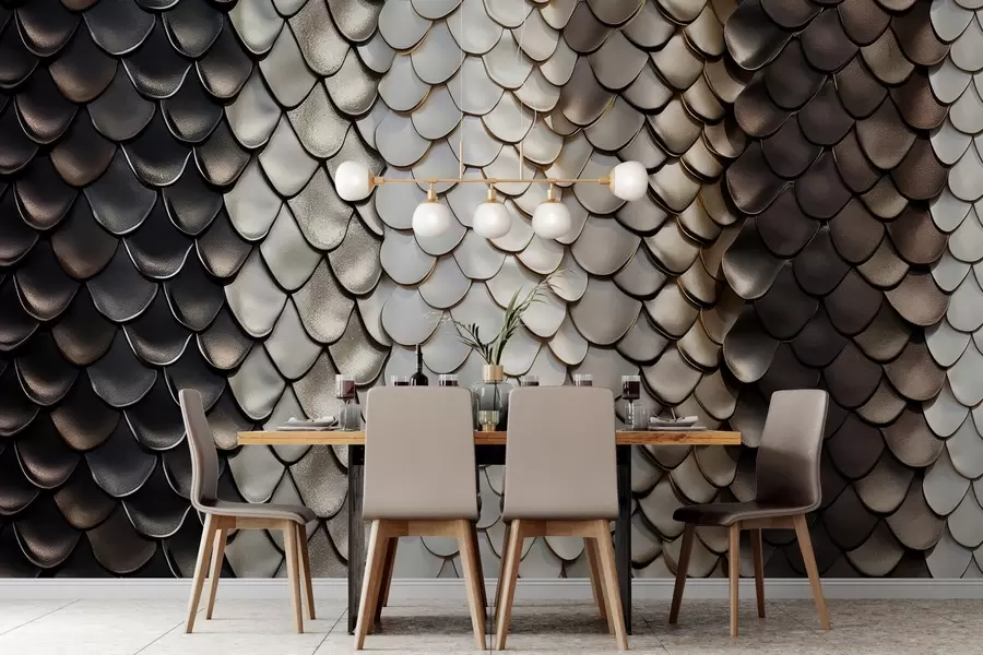 Fototapet En målad ovanlig textur w03826