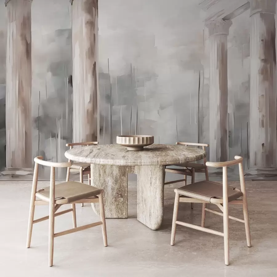 Fototapet Abstrakta kolumner imitation av målning w03844v1