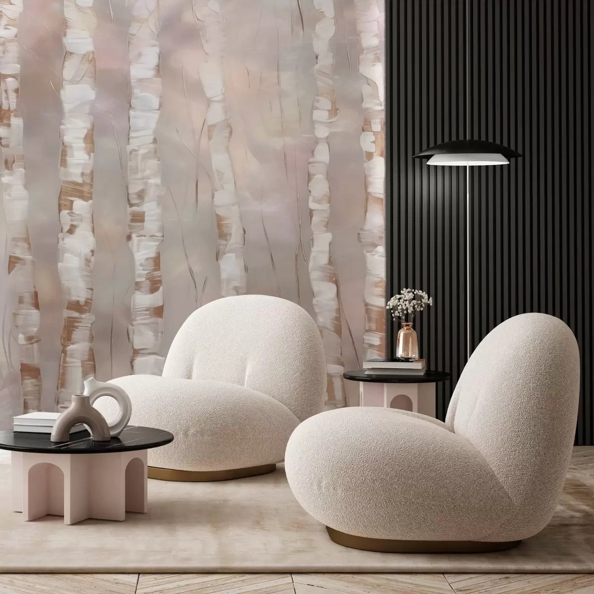 Fototapet Abstrakta träd w03851