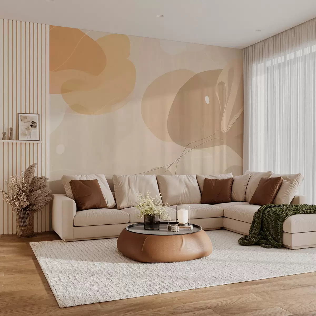 Fototapet Ljusabstraktion w03837