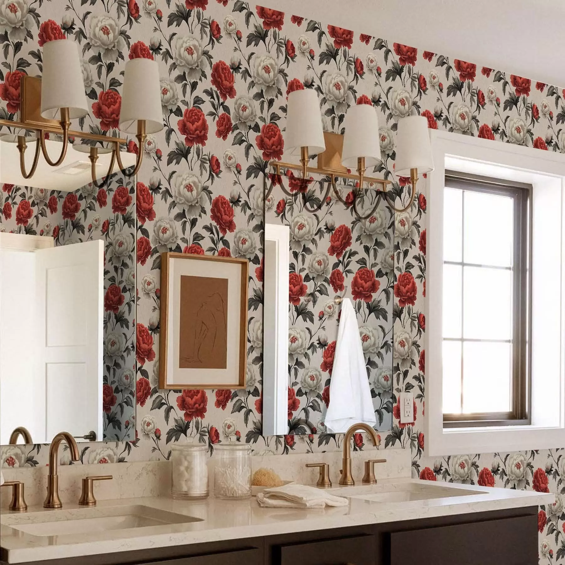 Fototapet Pioner i retrostil på en beige bakgrund a00107