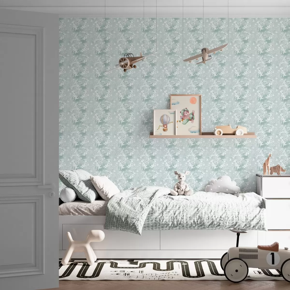 Bakgrund Glada dalmatiner a00122v2