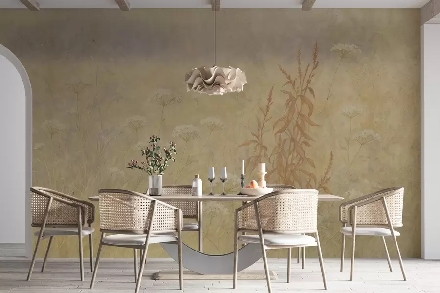 Fototapet Akvarellfält w03972