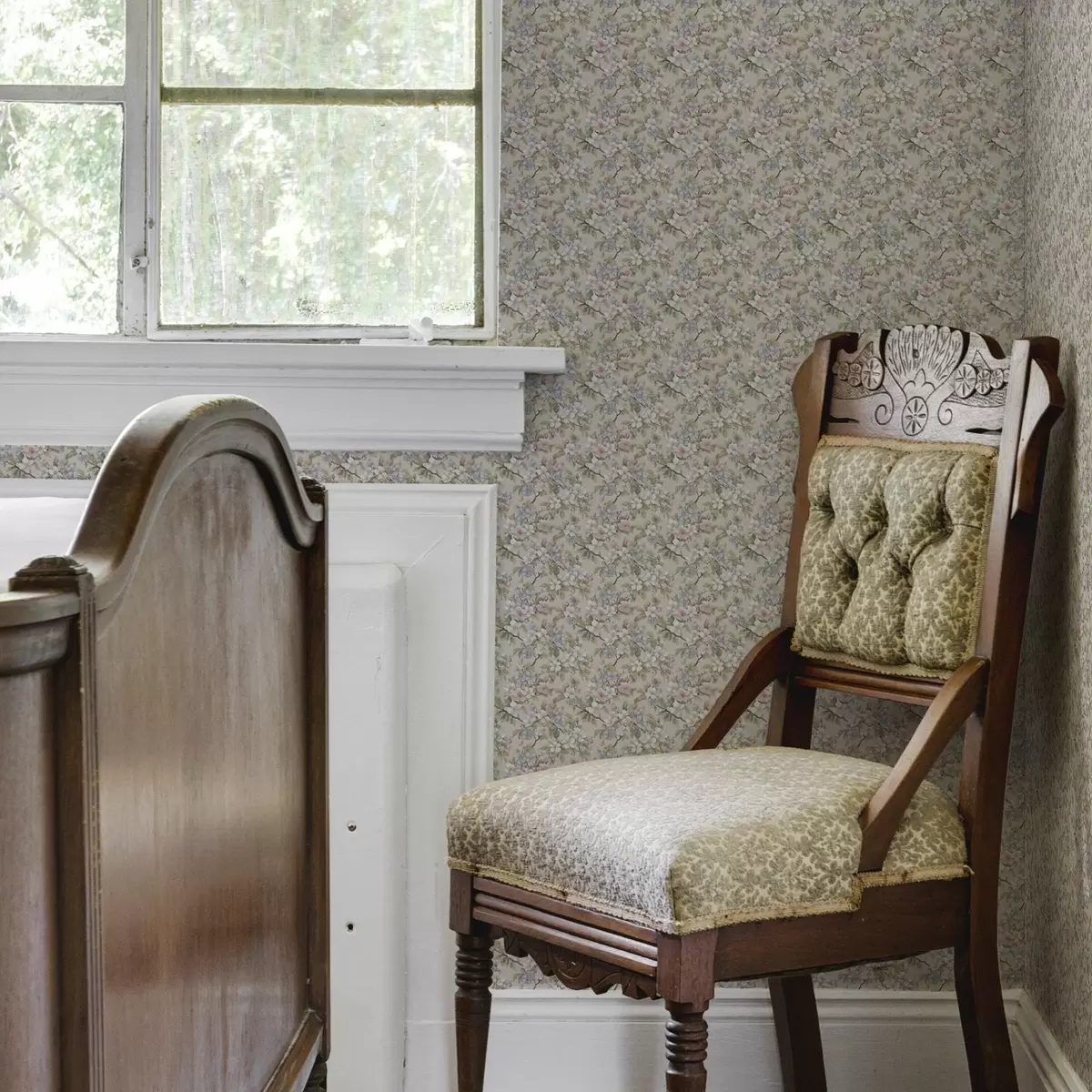 Bakgrund Diagonal bukett med vårblommor i delikata nyanser a00204