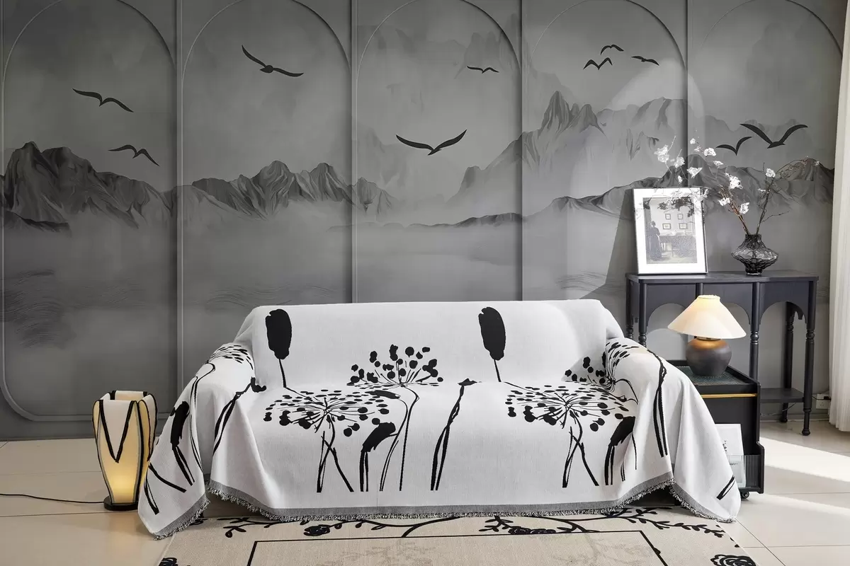 Fototapet Berg genom paneler w04134v2