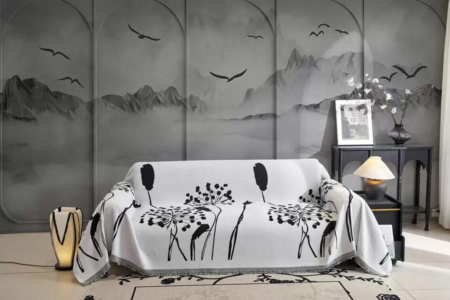 Fototapet Berg genom paneler w04134v2