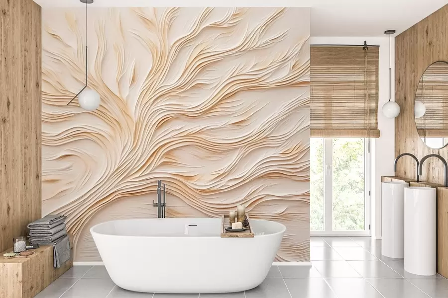 Fototapet Målning av trädimitation w04124