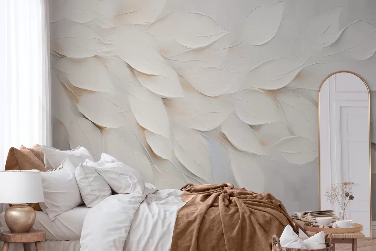 Fototapet Tätt bladverk w04120