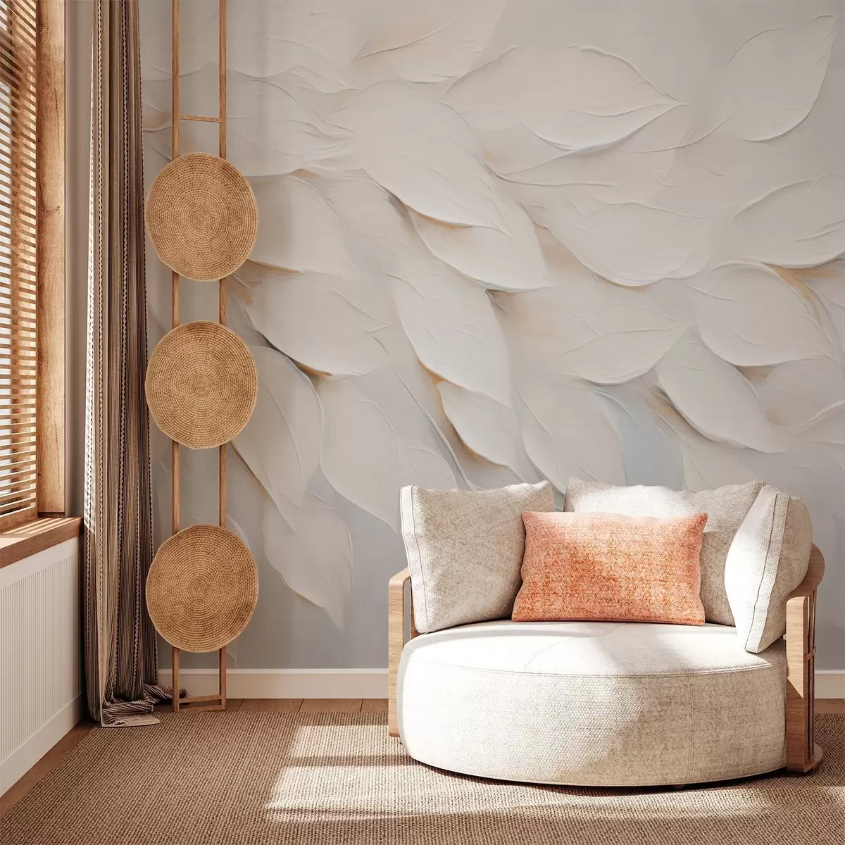 Fototapet Tätt bladverk w04120