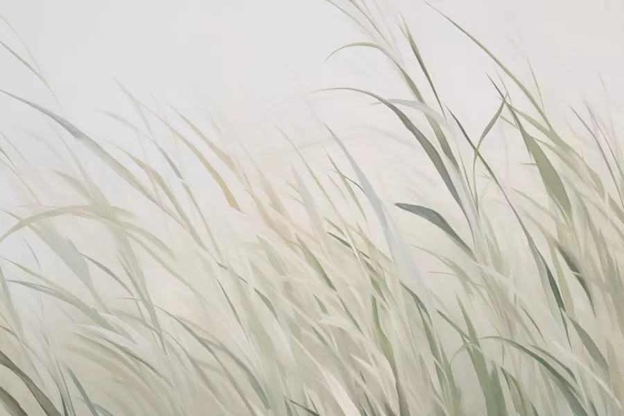 Fototapet Målning av gräsimitation w04175