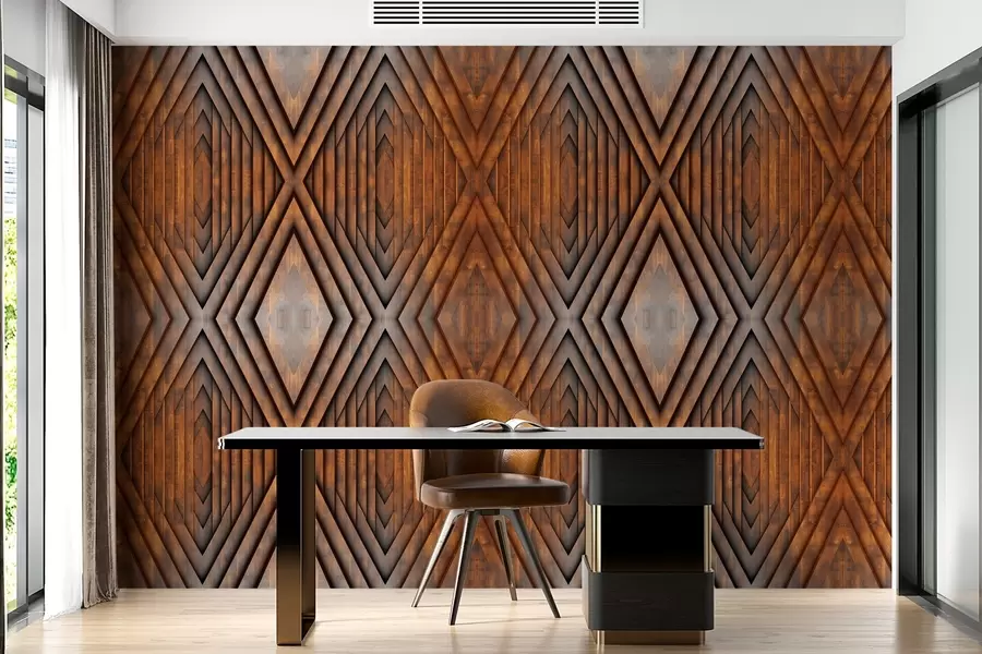 Fototapet imitation av träpaneler w04168v1