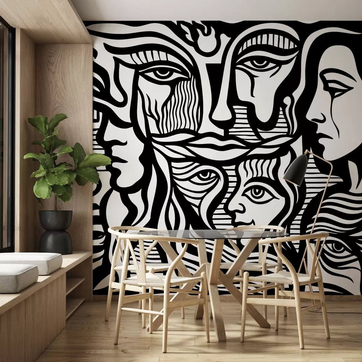 Fototapet Abstrakt anatomi w04191