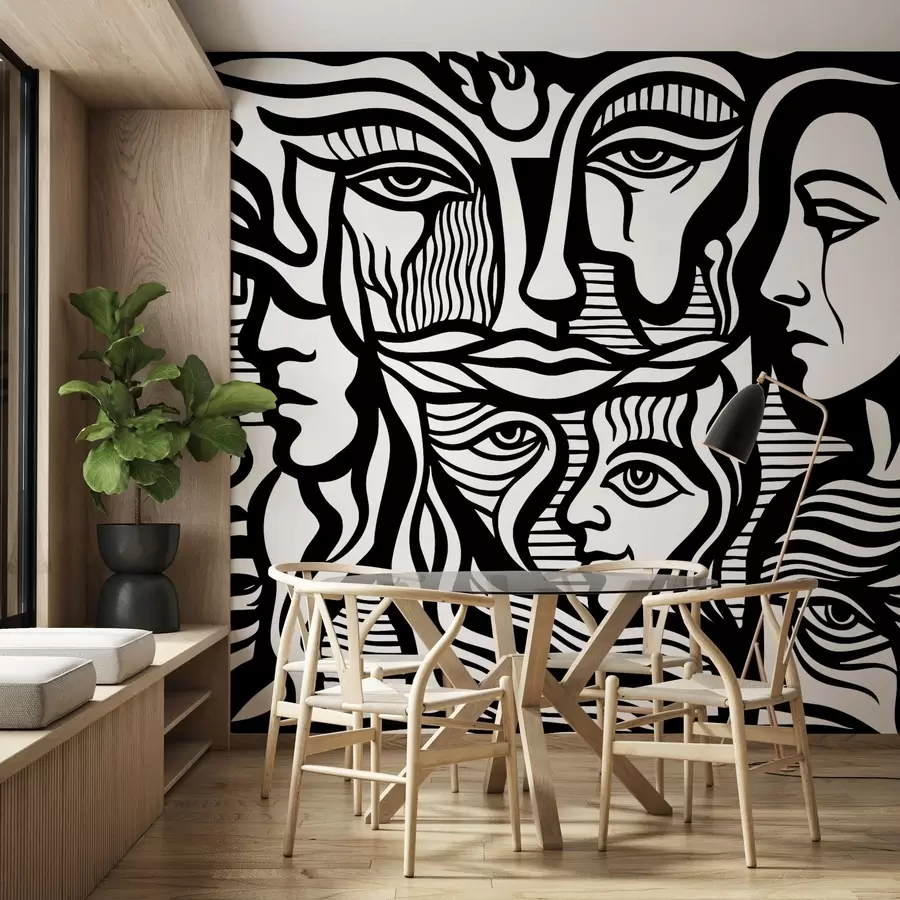 Fototapet Abstrakt anatomi w04191