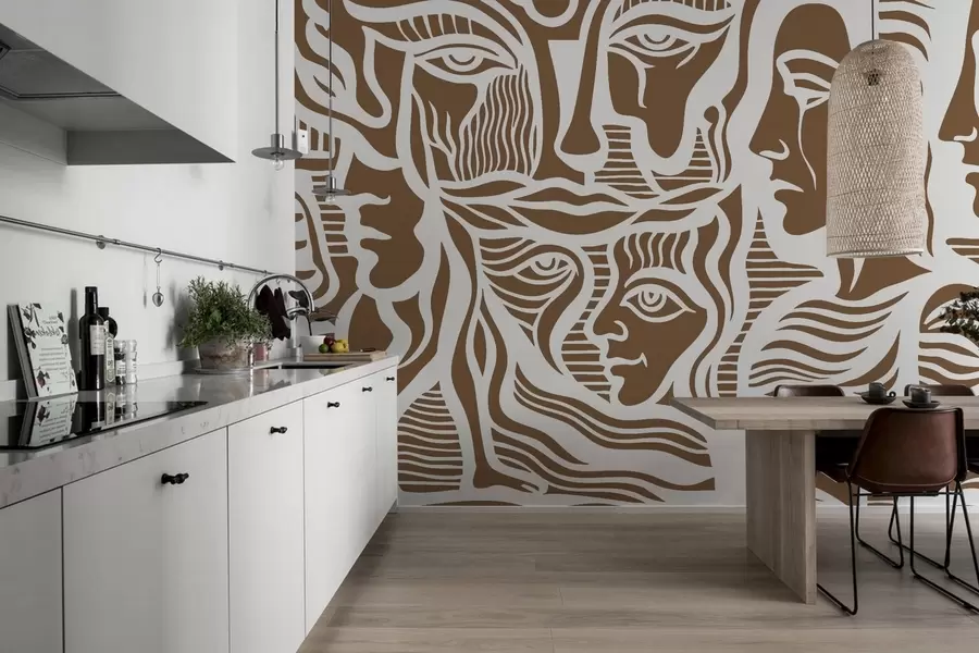 Fototapet Abstrakt anatomi w04191v1