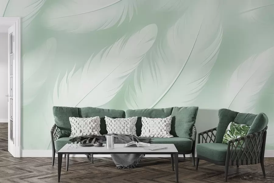 Fototapet Fjädrar w04273v3