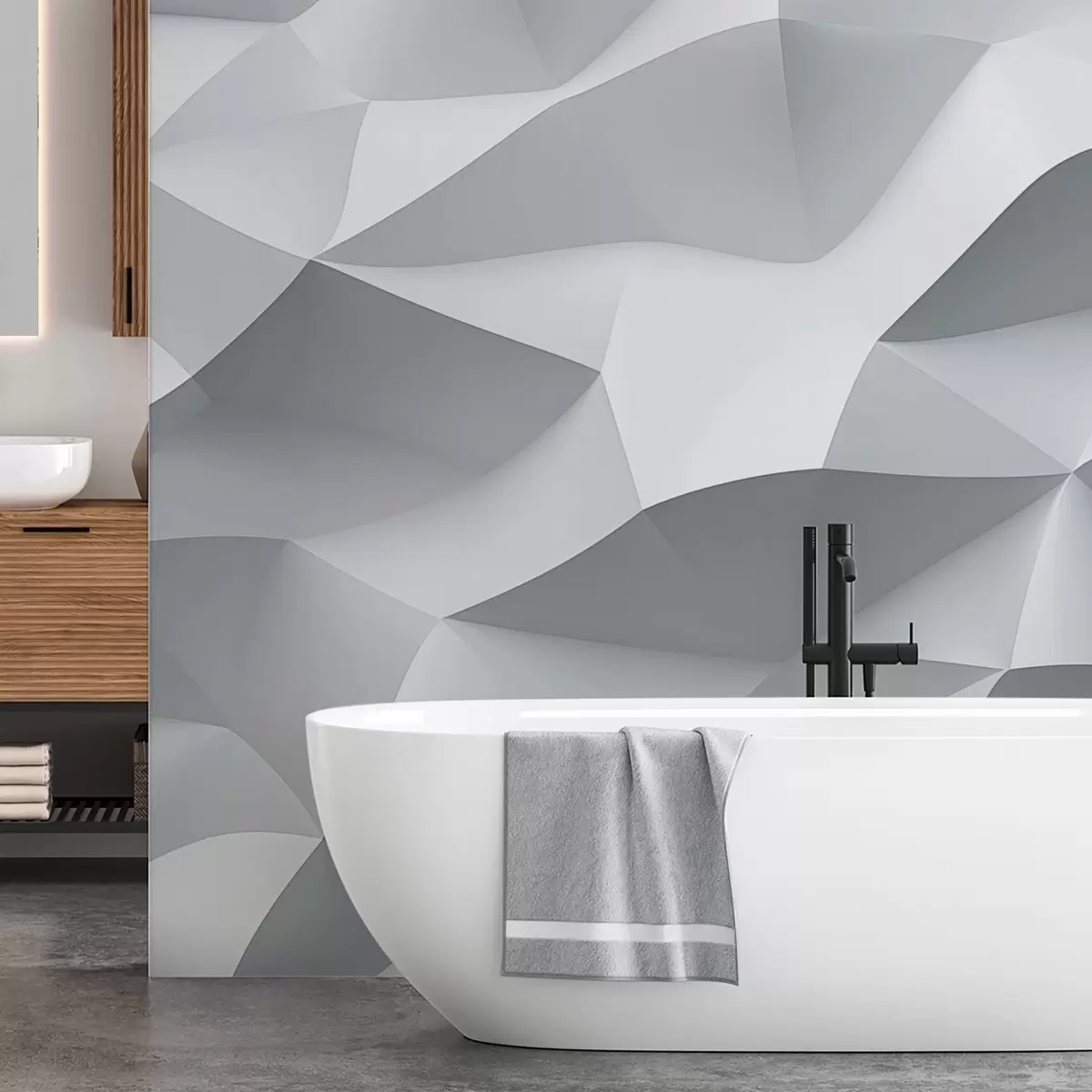 Fototapet Geometrisk abstraktion w04267v1