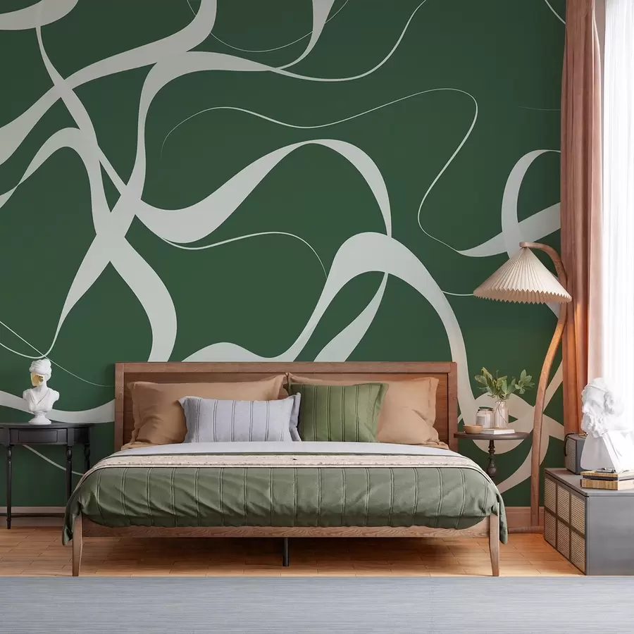 Fototapet Vågiga linjer w04223v2