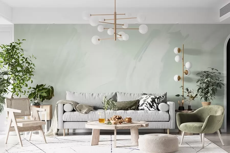 Fototapet Abstrakta streck med imitation av en sliten textur w04291v1