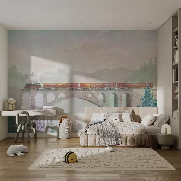 Nursery skandinavisk stil