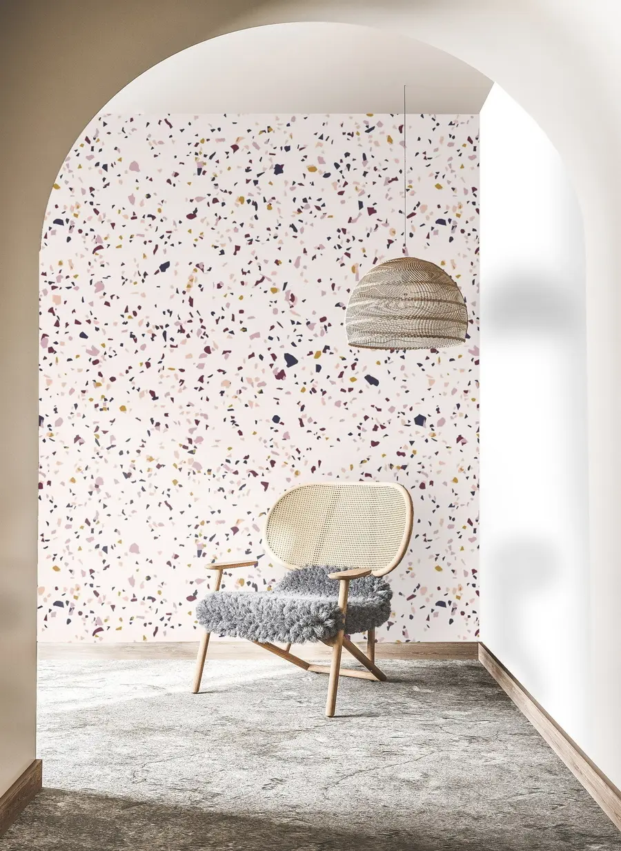 Fototapet Färg smuleffekt, Boho stil u71766