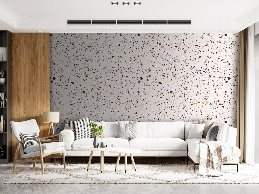 Fototapet Färg smuleffekt, Boho stil u71766