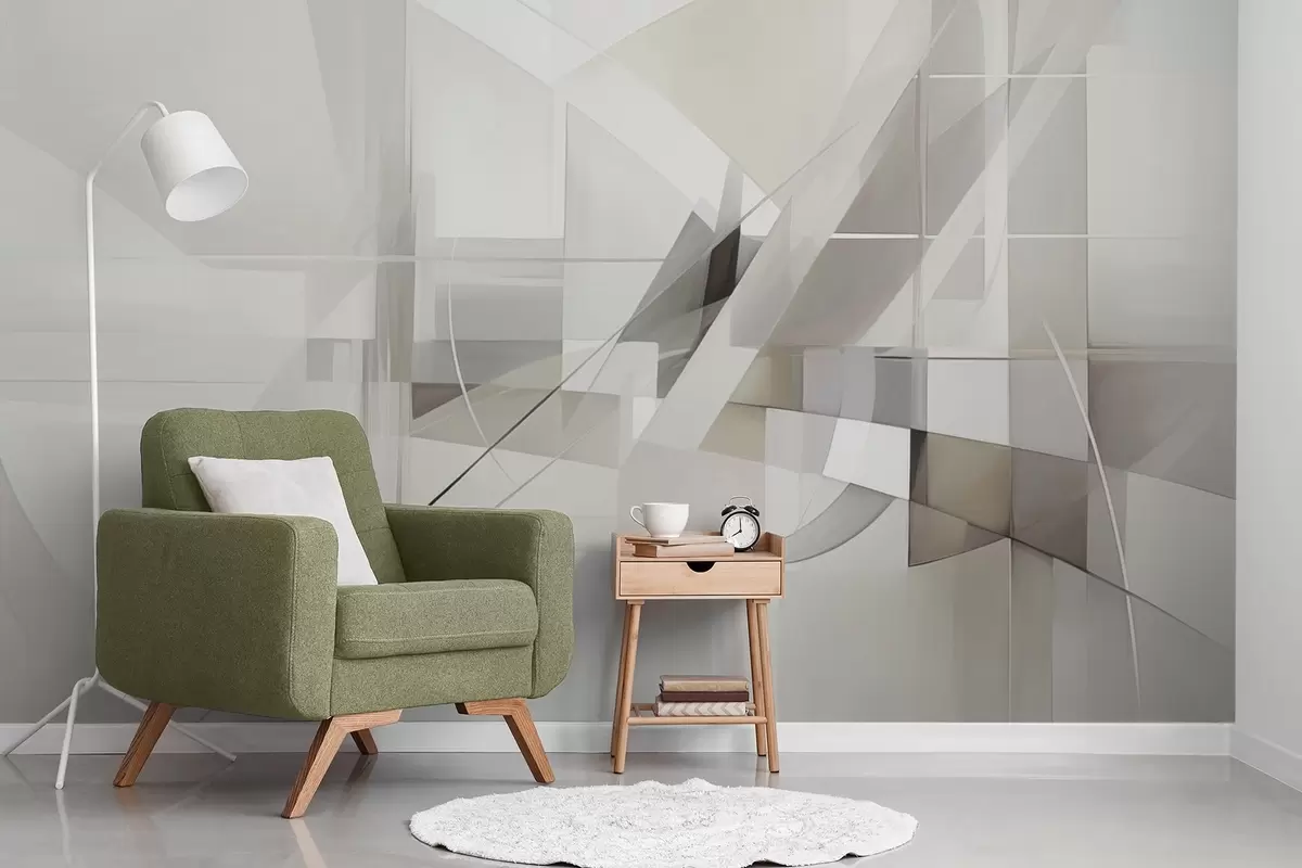 Fototapet Abstrakt geometri w04380v1