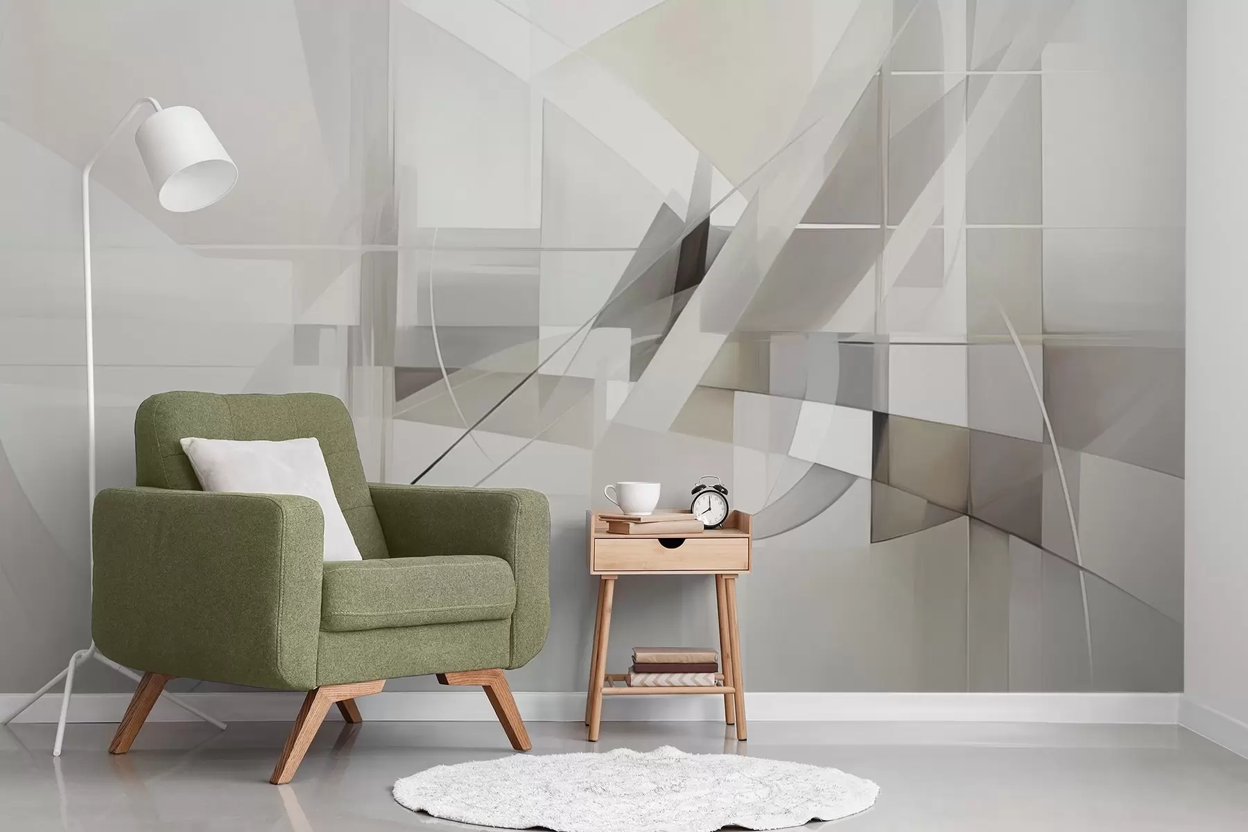 Fototapet Abstrakt geometri w04380v1