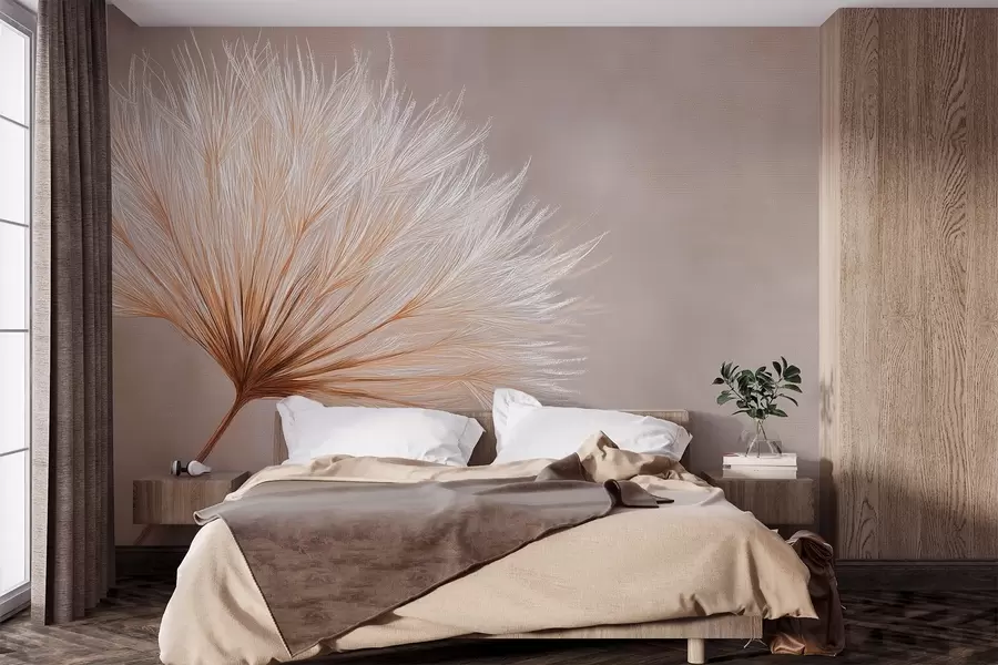 Fototapet Pastellfärgad blomma w04422