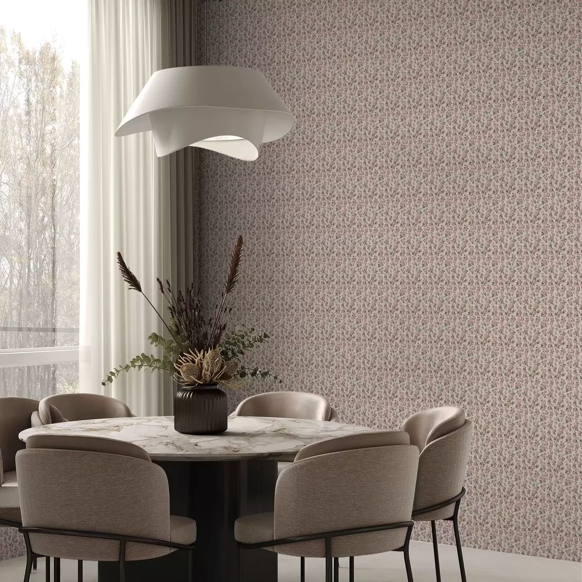 Bakgrund Rosa rosor på en beige bakgrund a00346