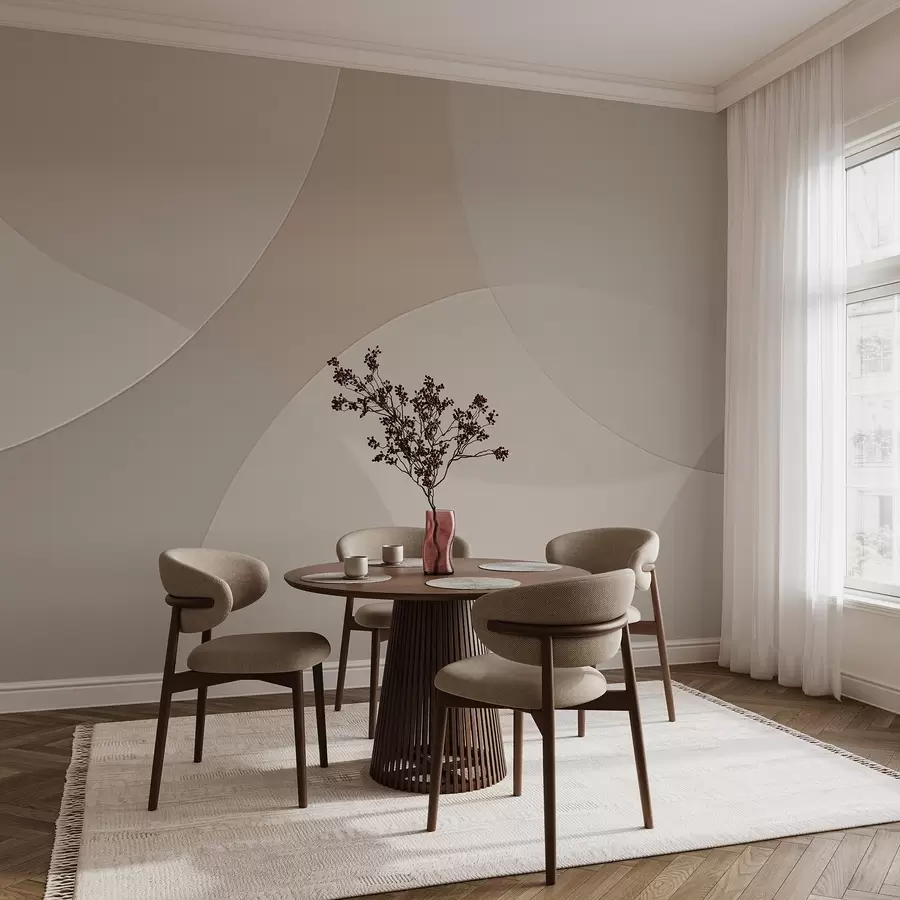 Fototapet Abstrakta cirklar w04439