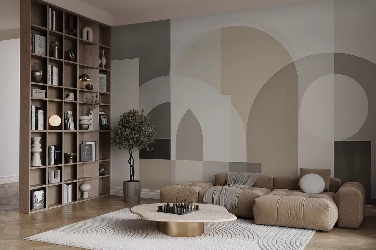 Fototapet Abstrakt abstrakt geometri w04440