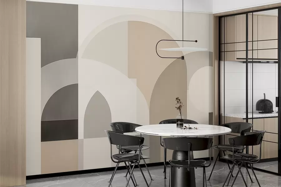 Fototapet Abstrakt abstrakt geometri w04440