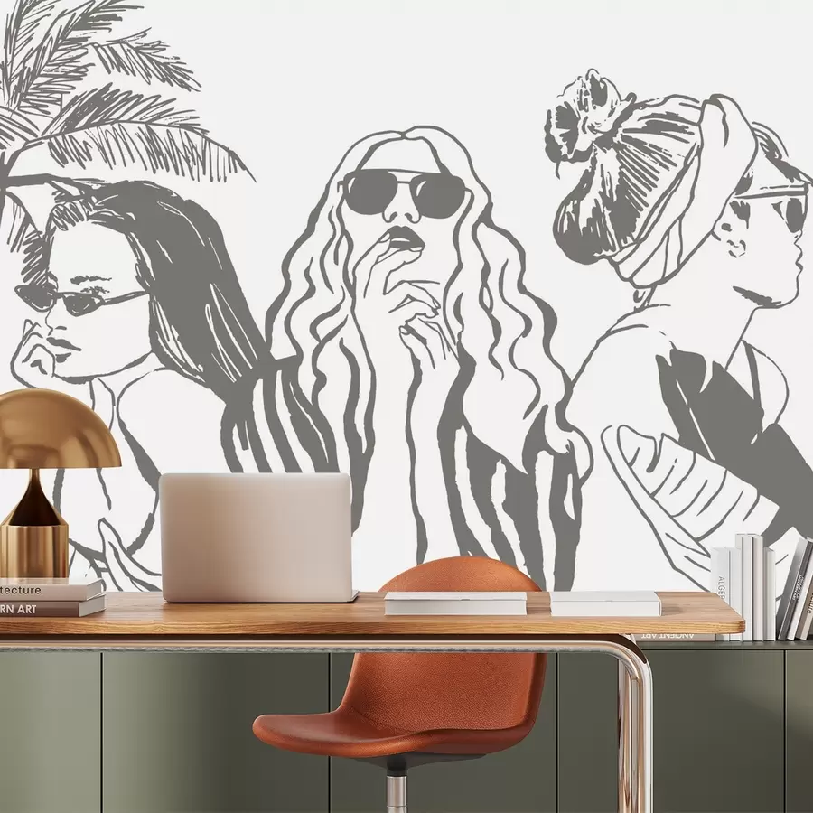 Fototapet Flickor w04463v1