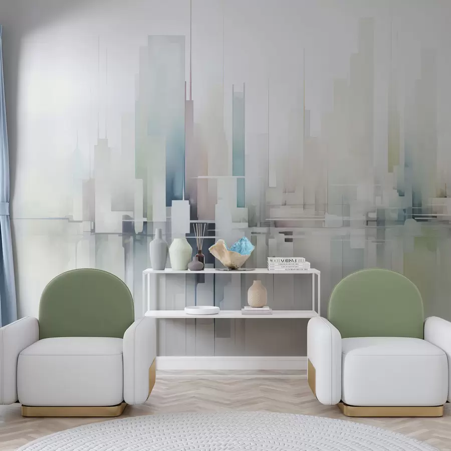 Fototapet Abstrakt stad w04488