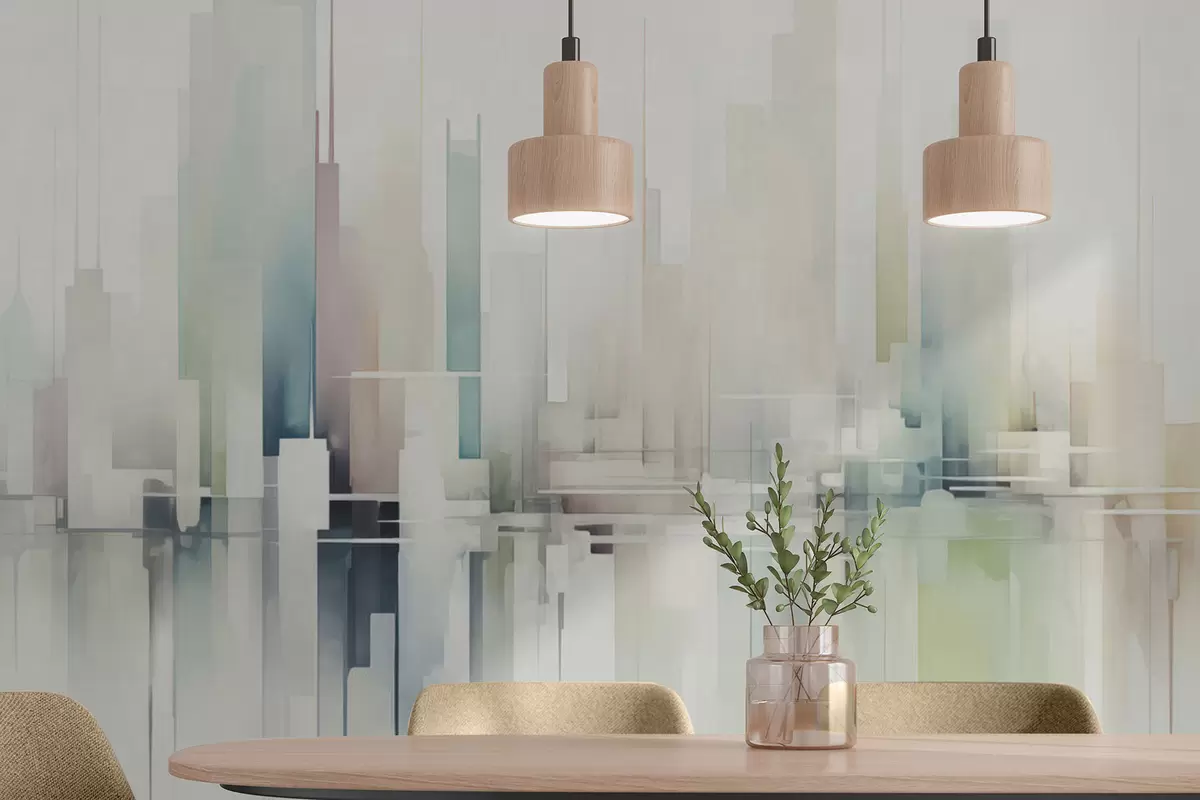 Fototapet Abstrakt stad w04488