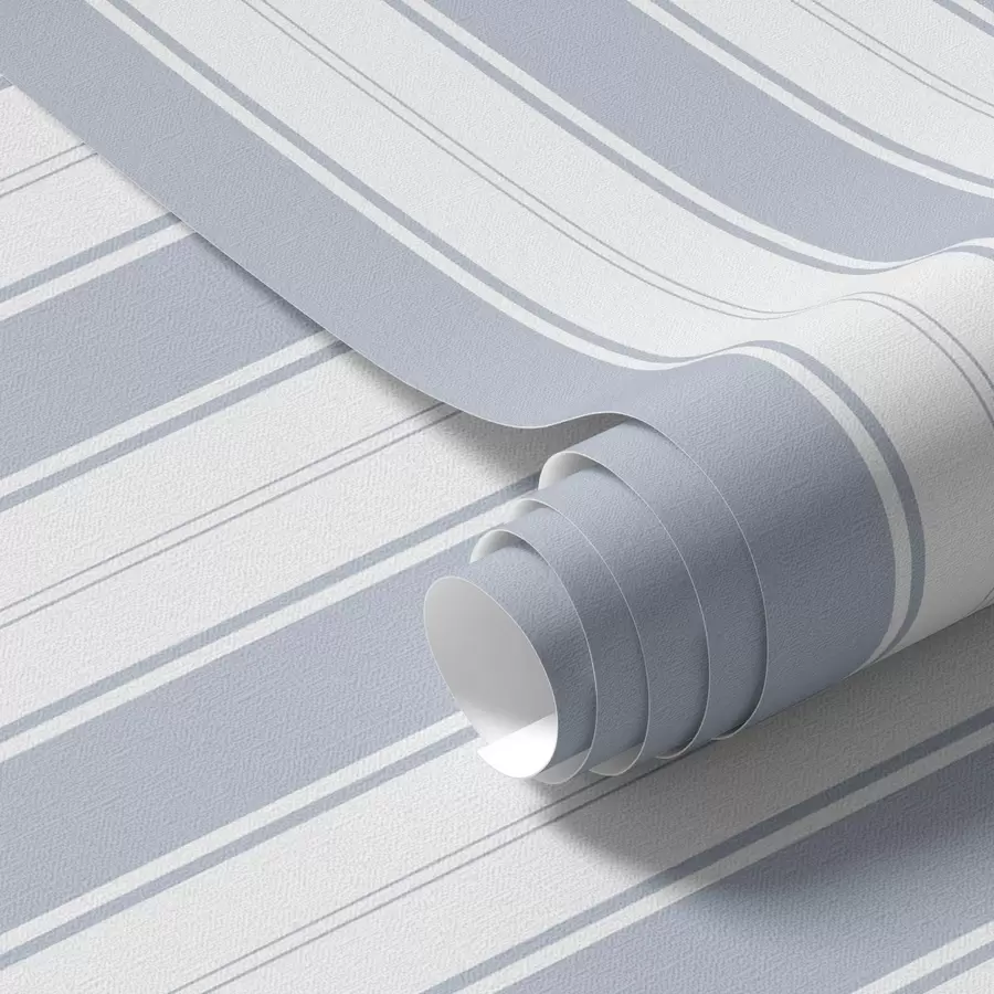 Fototapet Version med repetitiva ränder i gråblå toner a00517