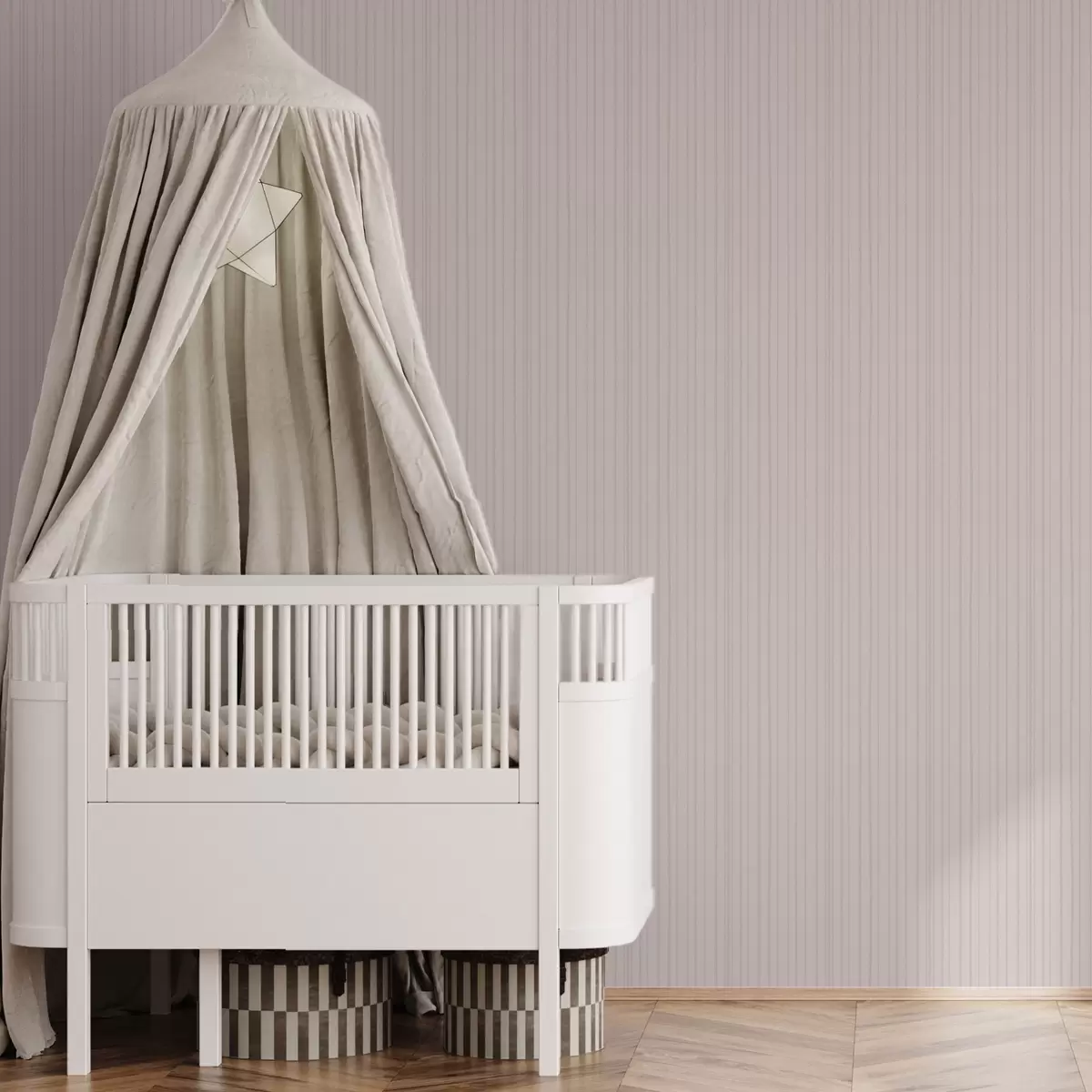 Bakgrund Ljusrosa vertikala ränder i en delikat stil a00567