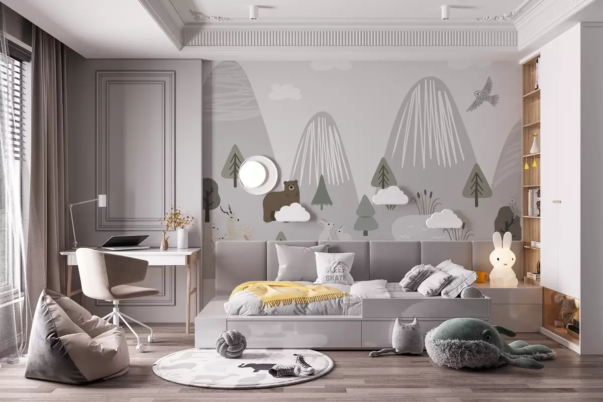 Fototapet Skogsdjur w04430