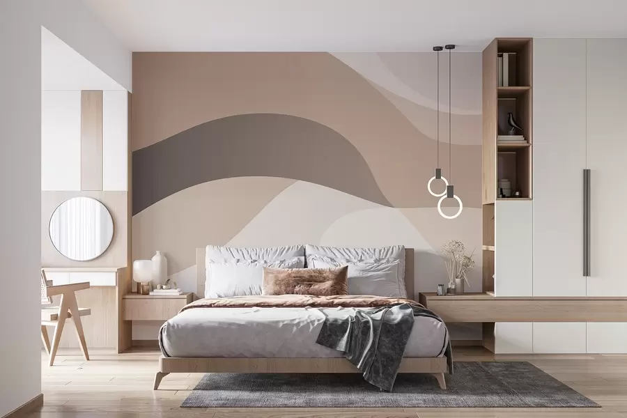 Fototapet Abstrakta vågor w04543