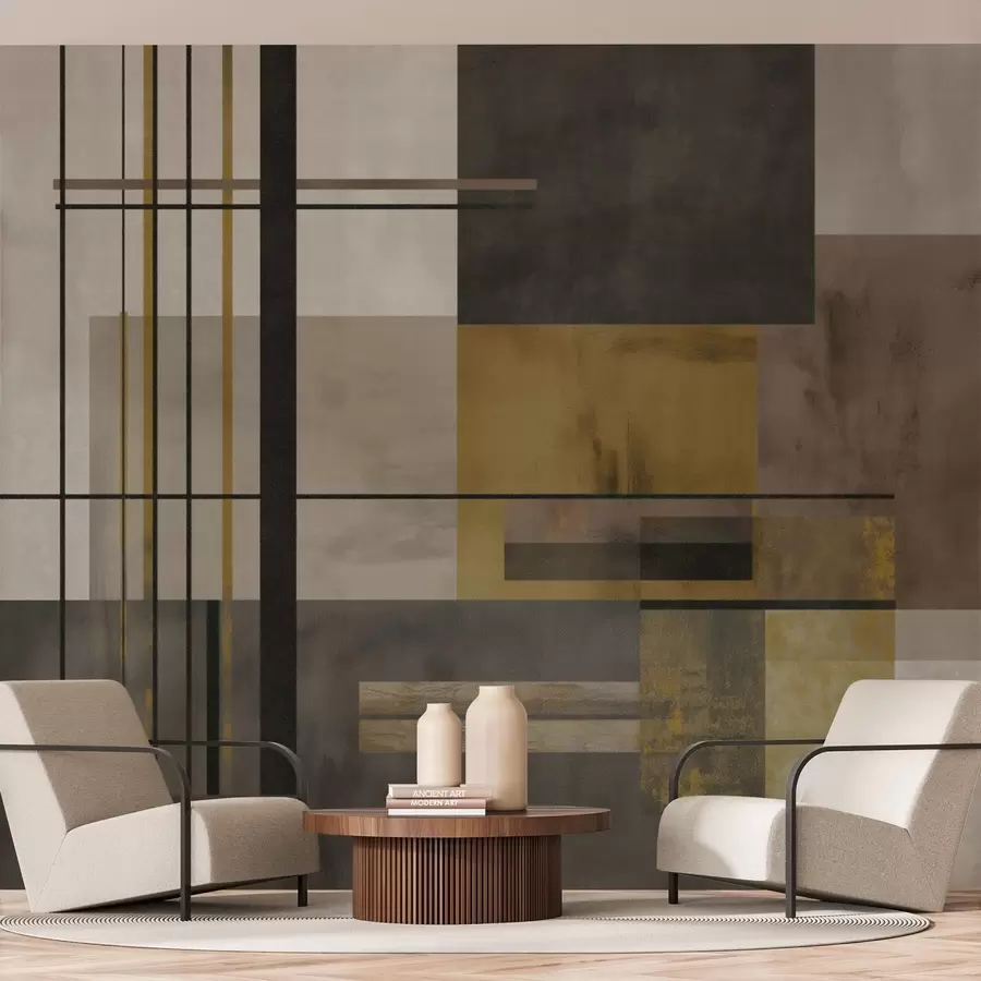 Fototapet abstrakt geometri w04502