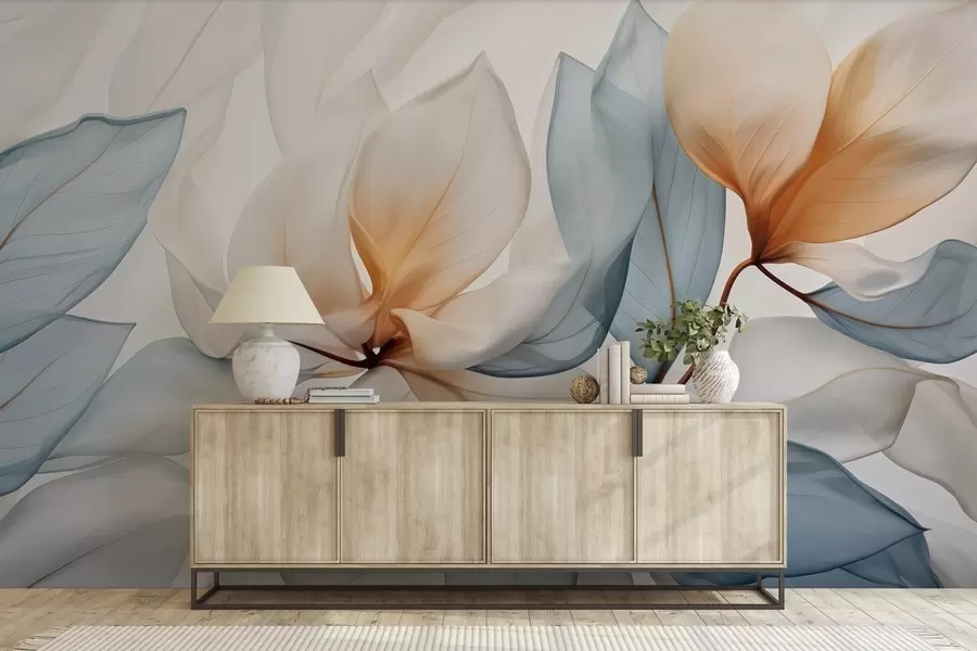 Fototapet Blombladens magi w04566