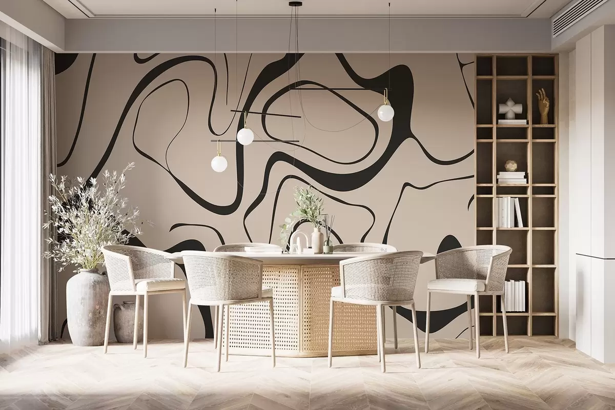 Fototapet Abstrakt mönster w04649