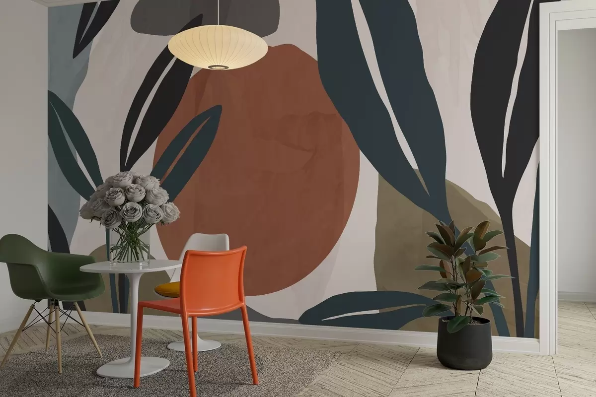 Fototapet Abstrakt Botanik w04592