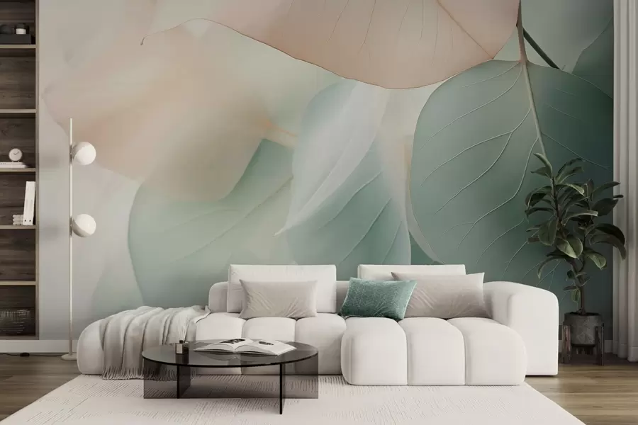 Fototapet Abstrakta blad w04726